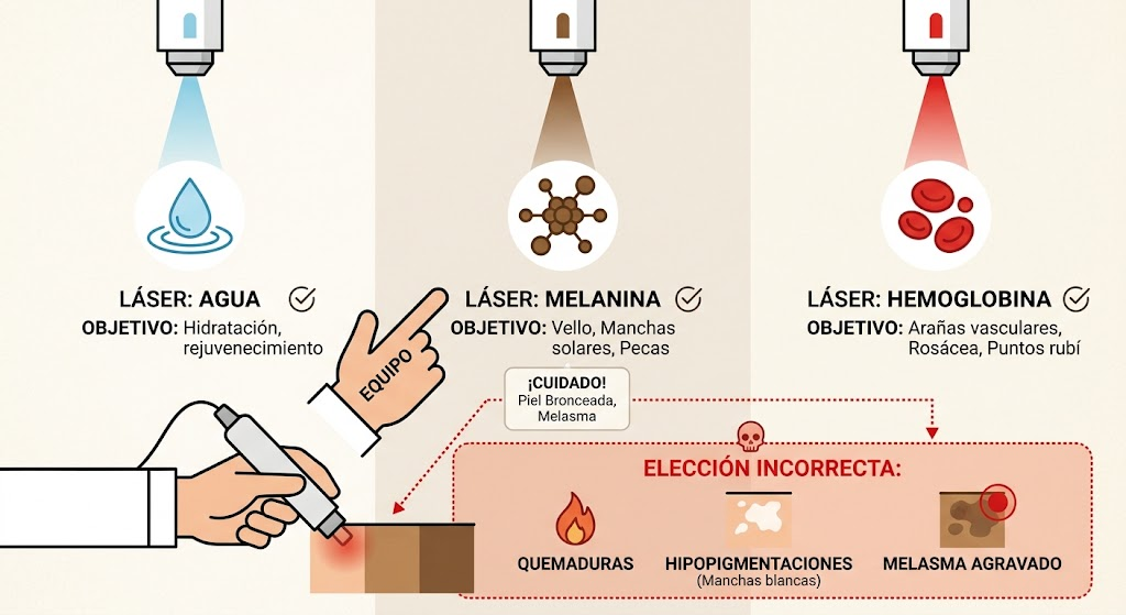 Láser y luz: cada longitud de onda, su diana