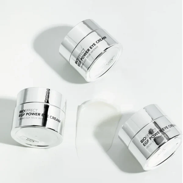 EGF Power Eye Cream de la marca Bioeffect: Recipiente con textura