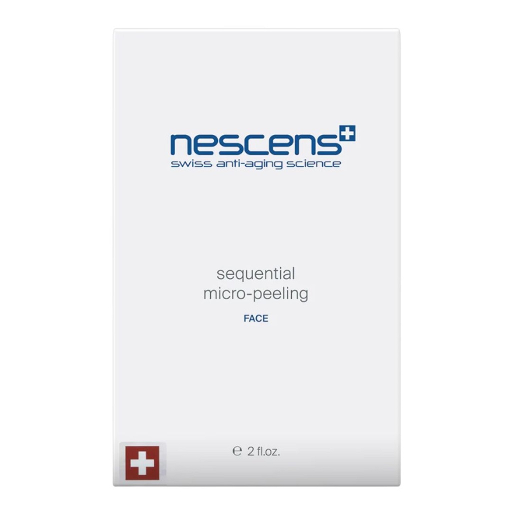 Sequential micro-peeling face de la marca NESCENS: Caja